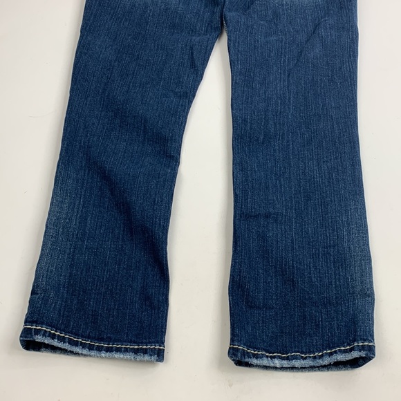 Silver Jeans Suki Capri Crop Size 28 Medium wash denim Stretch Designer - Picture 6 of 14